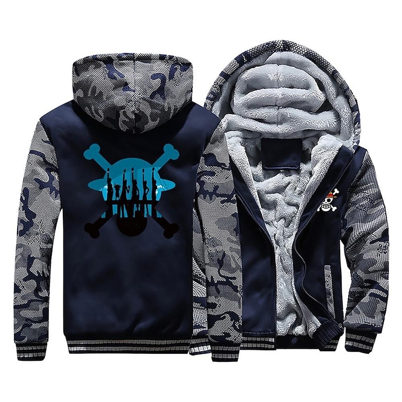 Vikings valhalla Hoodie Anime Outerwear Anime Graphic For Couple's Men's Women's Adults' Hot Stamping Casual Daily4