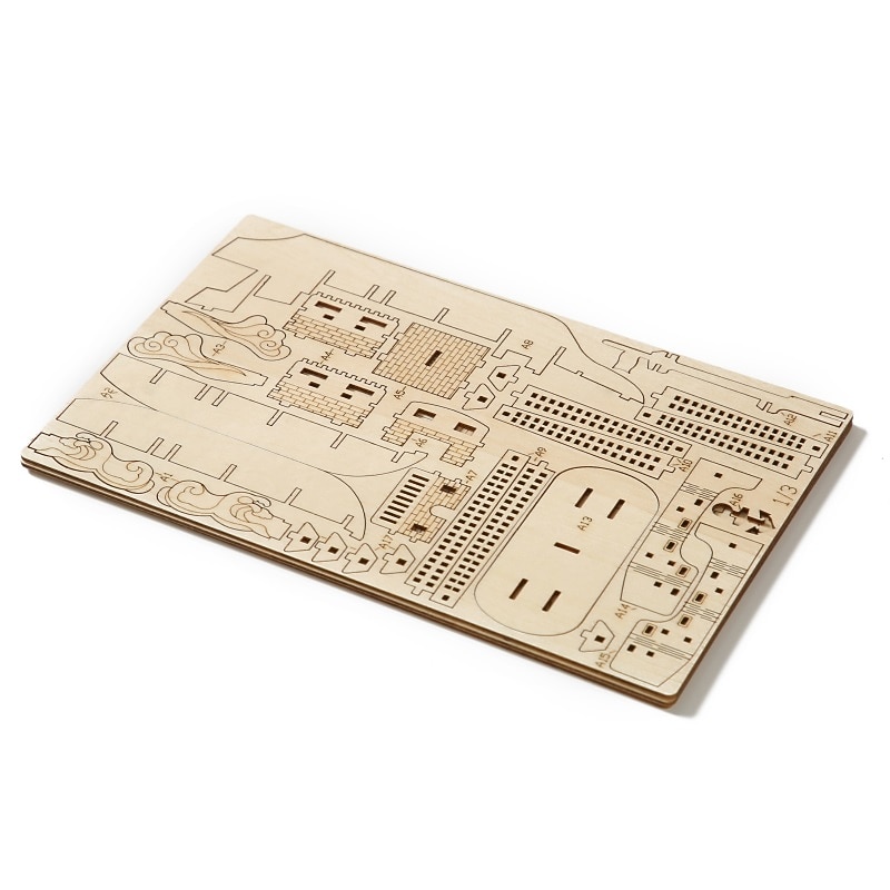 3D Wooden Puzzles DIY Model Ocean - Sailboat Puzzle Toy Gift for Adults and Teens Festival/Birthday Gift4