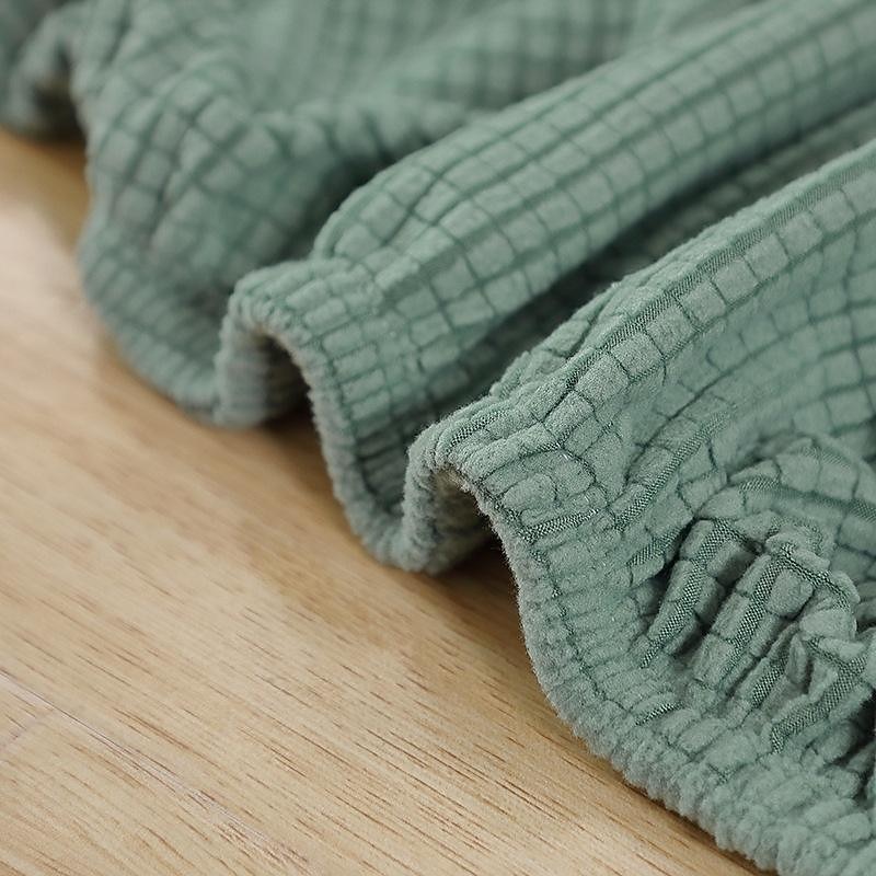 Ottoman Cover Rectangle Jacquard Storage Burgundy Ottoman Bench Slipcovers Folding Storage Bench Cover Footrest Stool Slipcover for Bedroom Living Room4