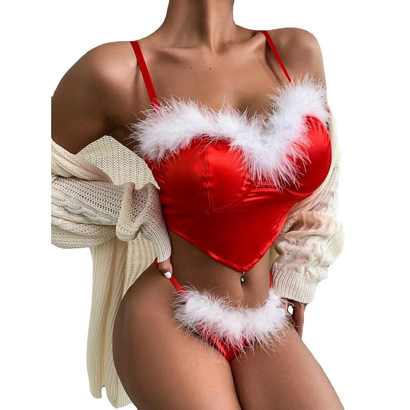 Santa Claus Mrs.Claus Sexy Christmas Costumes Women's Christmas Cosplay Costume Adults Christmas Christmas Eve Christmas Party