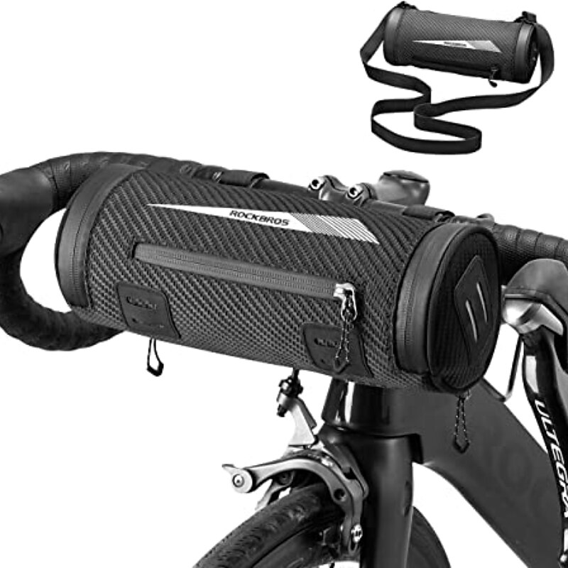 ROCKBROS Bike Handlebar Bag Adjustable Waterproof Portable Bike Bag Nylon Bicycle Bag Cycle Bag Bike / Bicycle Cycling