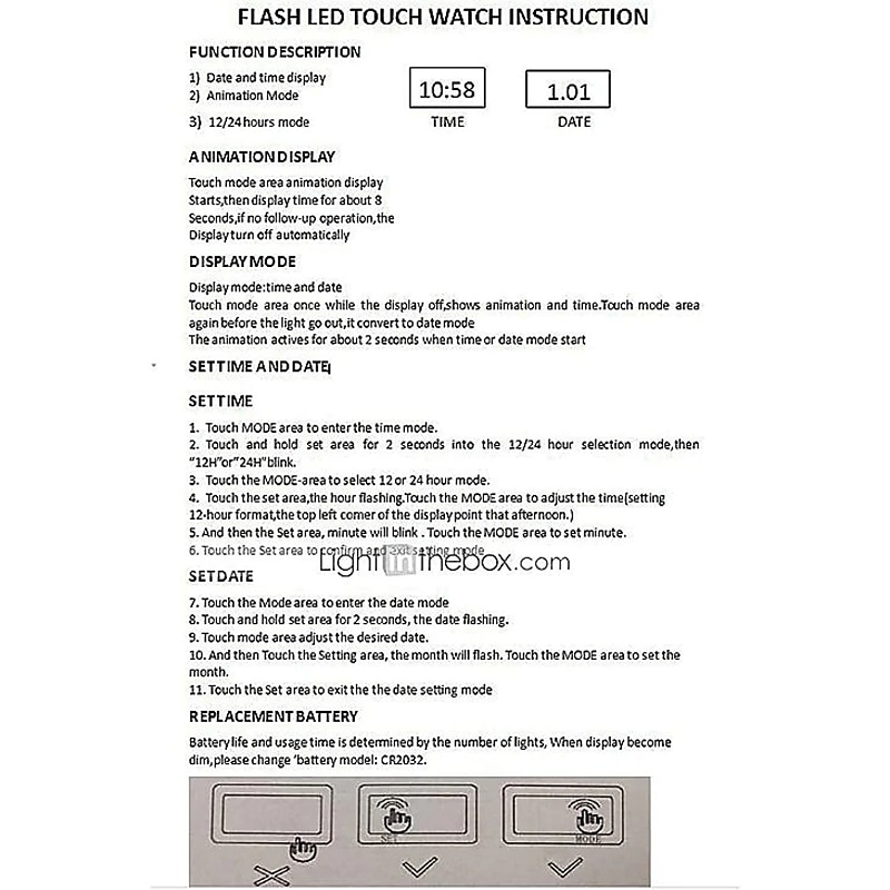 Men Led Digital Watches Fashion Touch Screen Watches Men Sports Watches Silicone Band Electronic Watch Men's Digital Alloy Silicone3