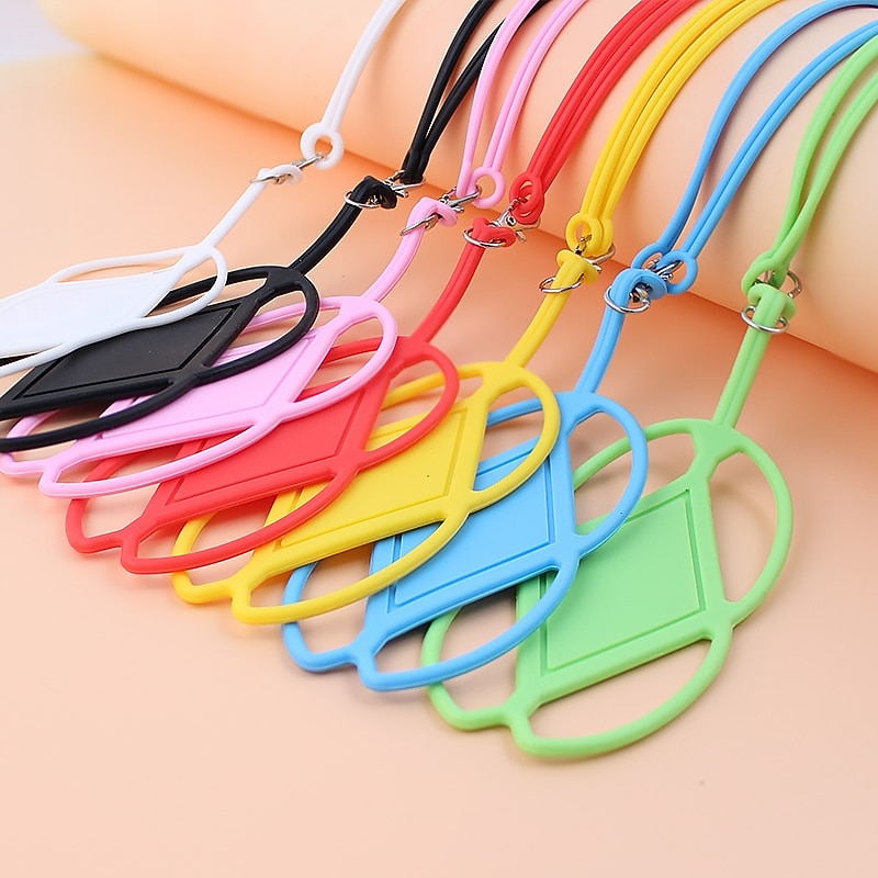 Universal Silicone Cell Phone Lanyard Holder Case Cover Phone Neck Strap Necklace Sling For Smart Mobile phone lanyard2