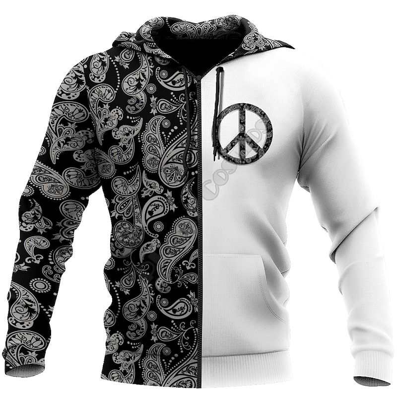 American Indian Totem Hoodie Cartoon Manga Anime 3D Front Pocket Graphic For Couple's Men's Women's Adults' 3D Print Casual Daily3