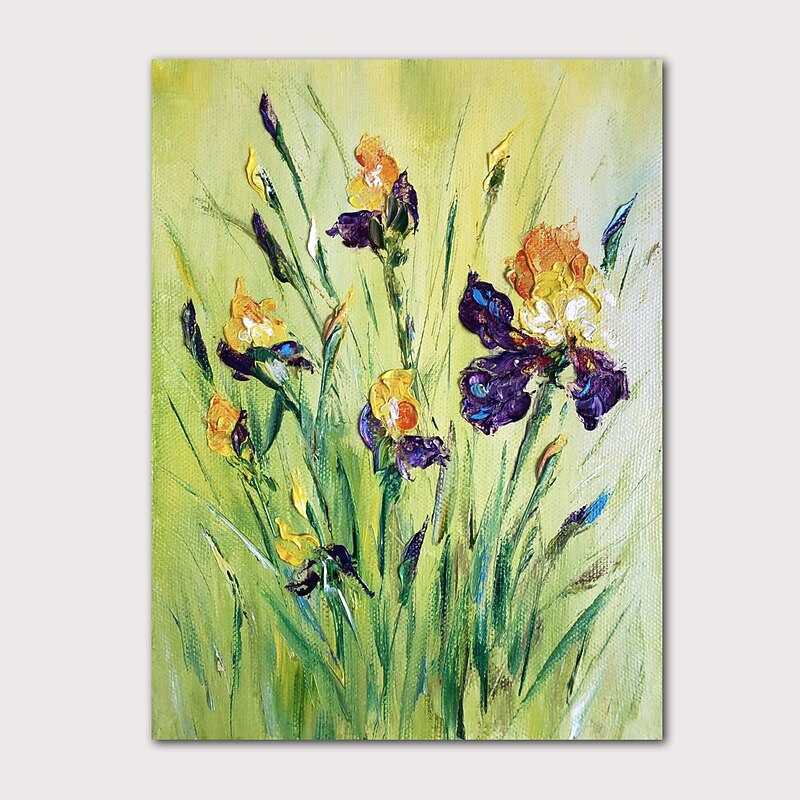 Botanical Oil Painting  canvas Wall Art Decoration Painting  flowers scenery For Home Decor Rolled Frameless Unstretched painting2