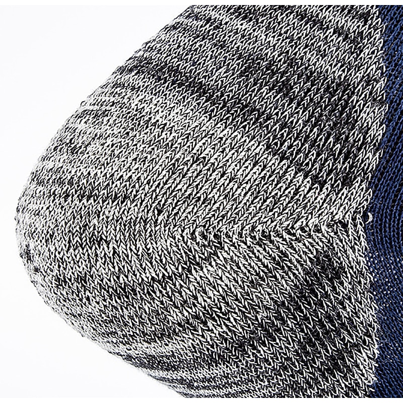 1 Pair Men's Hiking Socks Ski Socks Sports Socks Sports Socks Thermal Warm Windproof Breathable Quick Dry Winter Outdoor Cotton Black Brown Army Green for Ski / Snowboard Climbing Camping / Hiking4