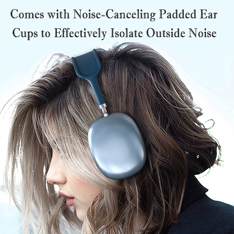 Wireless Bluetooth Headphones with Noise Reduction, Stereo Sound Earphones for Gaming, Phones, or PC2