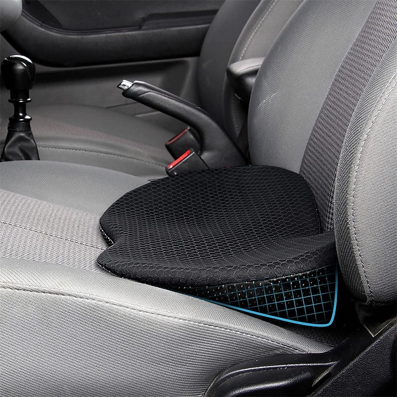 Memory Foam Car Seat Cushion Pad – Comfortable Seat Support for Drivers on Long Road Trips