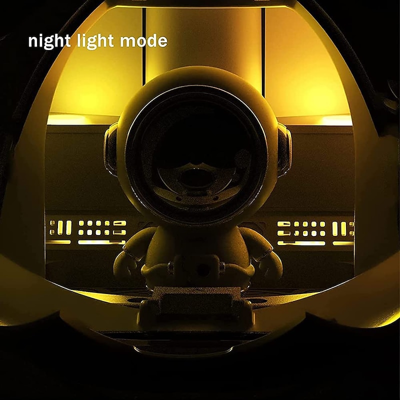 LED Smart Light Air Humidifier USB Ultrasonic Cool Mist Aromatherapy Space Capsule Water Diffuser with Led Light Astronaut Humidificador4