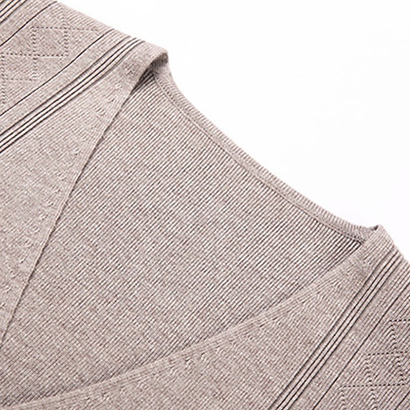 Men's Sweater Vest Dress Sweater Wool Sweater Ribbed Knit Knitted Stripes V Neck Modern Contemporary Korean Daily Wear Going out Clothing Apparel Sleeveless Spring &  Fall Black Red M L XL4