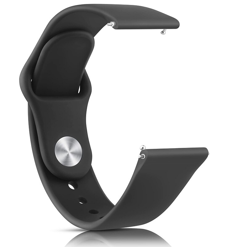 Watch Band for Amazfit GTS 4,4mini, 3,2,2mini, 2e, GTR 42mm, Bip U Pro, U, 3 Pro, 3, S lite, S, lite Soft Silicone Replacement  Strap Sport Band Wristband4