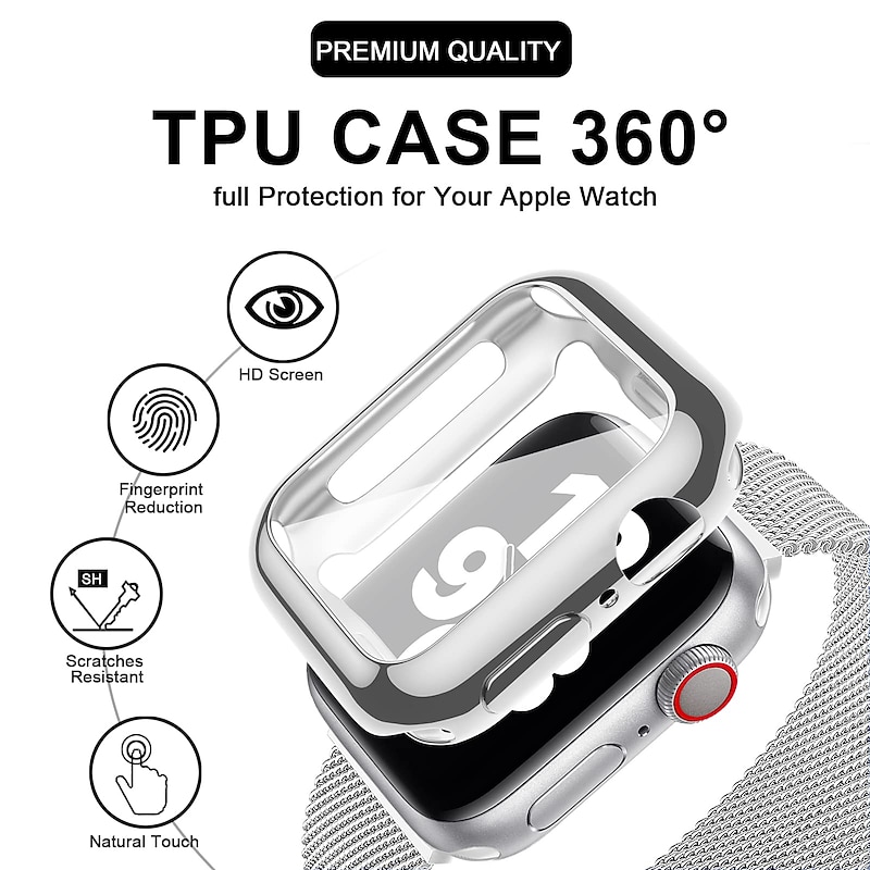 Watch Band for Apple Watch Series 5/4/3/2/1 Apple Milanese Loop Stainless Steel Wrist Strap3