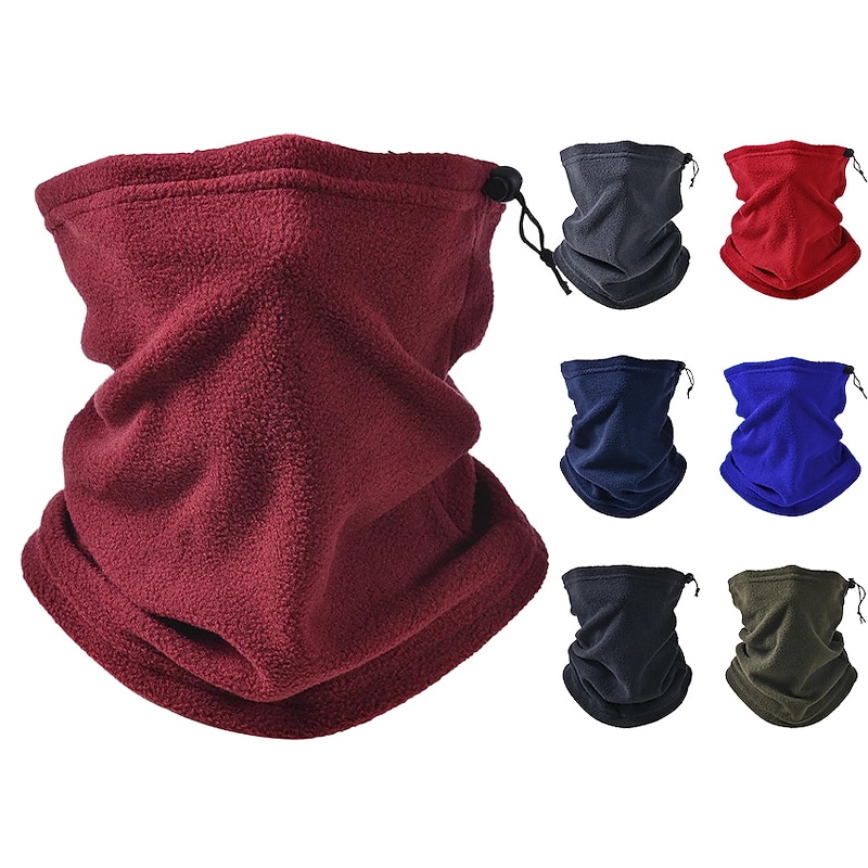 Cycling Face Mask Cover Neck Gaiter Neck Tube Hiking Hat Neck Gaiter Neck Tube Thermal Warm Fleece Lining Windproof Spring Winter Autumn / Fall Men's Women's Fishing Activity3
