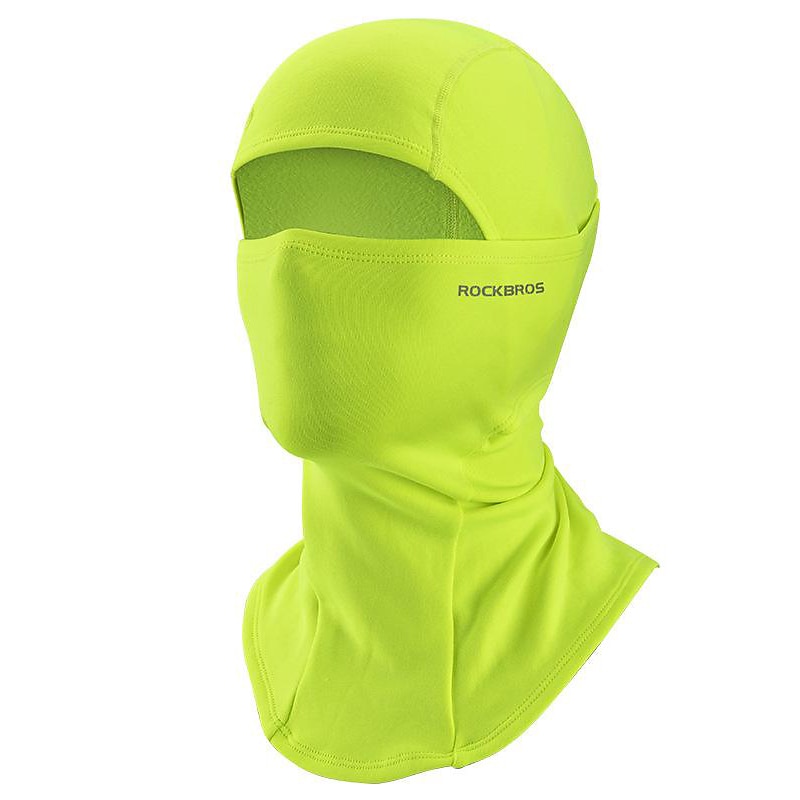 ROCKBROS Neck Gaiter Neck Tube Cycling Cap / Bike Cap Balaclava UV Resistant Camping & Hiking Breathable Moisture Wicking Ultra Light Fabric Bike / Cycling Green Black Blue for Men's Women's Adults'3