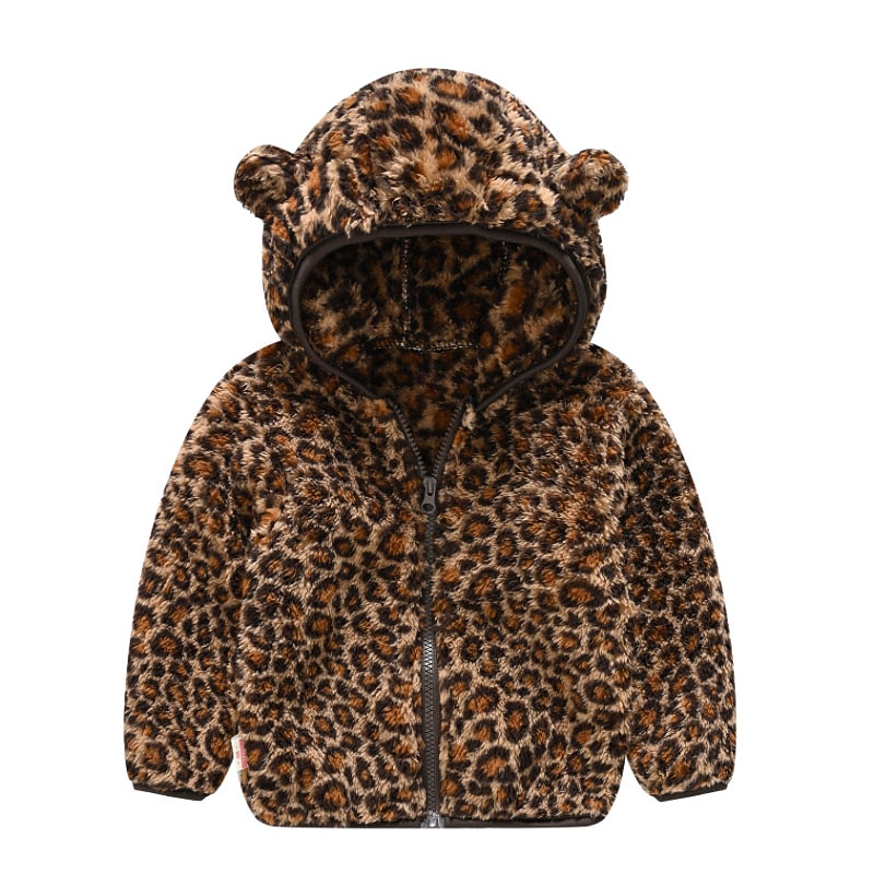 Kids Girls' Sherpa Jacket Solid Color Active Casual Cotton Coat Outerwear 3-7 Years Fall 3031-14 Tie Dye 3031-11 camouflage pattern 3097-4 red stripe3