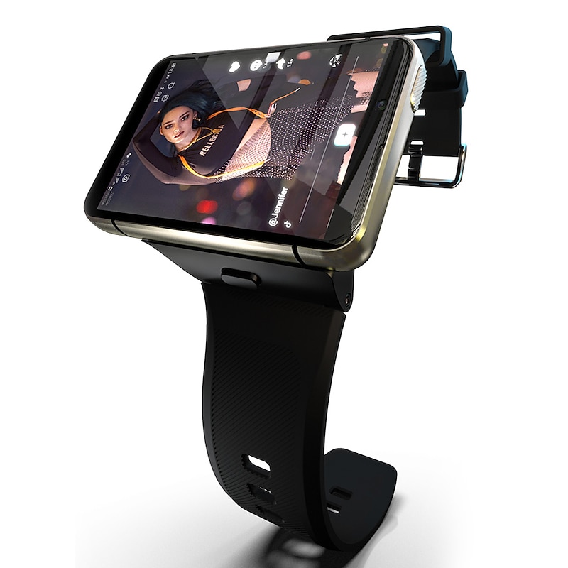 APPLLP Max Smart Watch 2.88 inch Smartwatch Fitness Running Watch 4G LTE Cellular Smartwatch Phone Bluetooth Pedometer Sleep Tracker Sedentary Reminder Compatible with Android iOS Women Men GPS Long 17