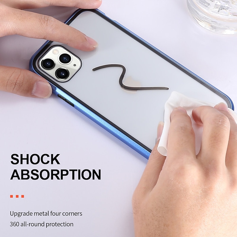 Phone Case For iPhone 17 Pro Max 17 Air 16 15 14 Pro Max Plus 13 12 11 Pro Max Mini Magnetic Adsorption Full Body Protective Double Sided Anti peep Tempered Glass Metal2