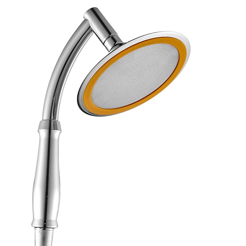 High Pressure Shower Head Bracket Hose Set 360 Degree Adjustment Water Saving Handheld Shower Head Bath Nozzle SPA Rainfall Turbo Shower Head Set for Bathroom2