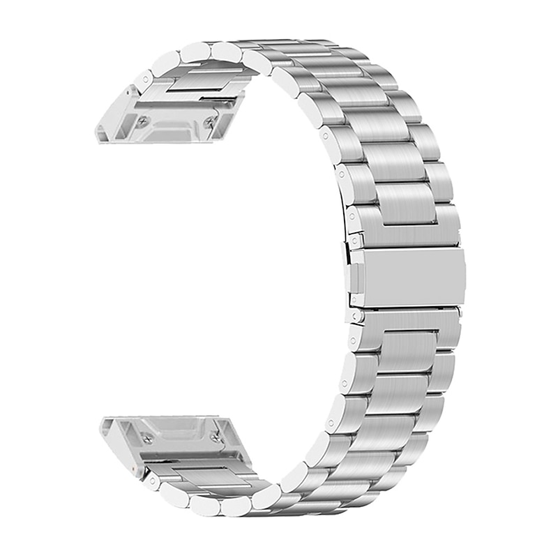 Watch Band for Garmin Marq Descent G1 Fenix 7/6/5 Plus Pro Sapphire Solar Forerunner 955/945/935/745 Solar Fenix 7X / 6X / 5X / 3/3HR Plus Pro Sapphire Solar Stainless Steel Replacement  Strap 20mm3