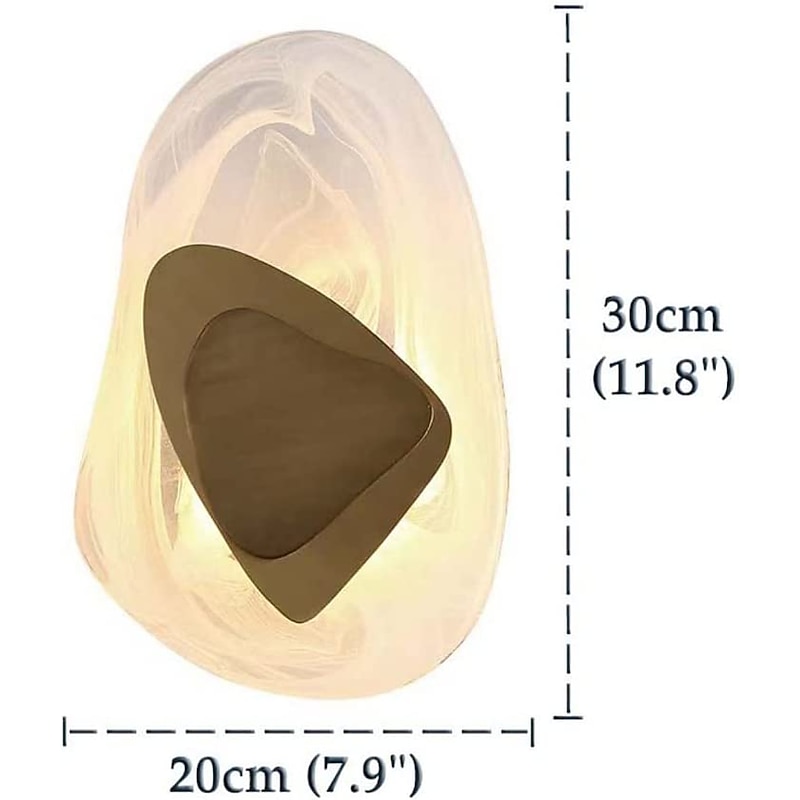 LED Modern Flush Mount Wall Lights Living Room Dining Room Iron Wall Light 220-240V 5 W2