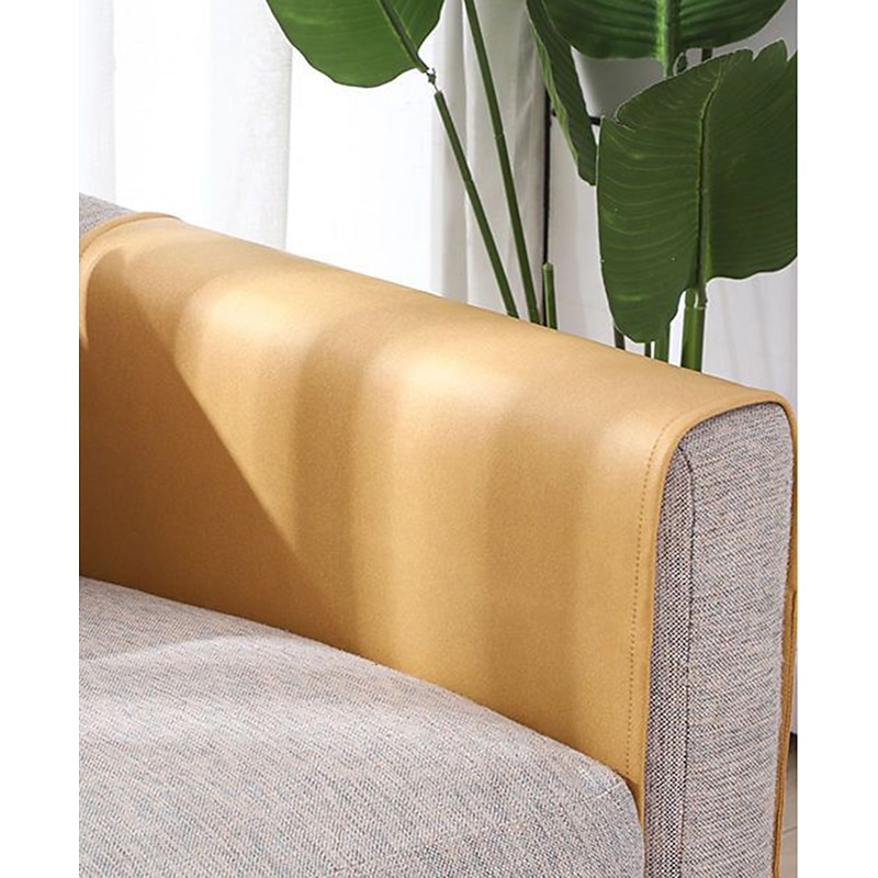 Sofa Armrest Storage Organizer, Armrest Cover Couch Recliner Remote Control Holder with Pockets Armchair Caddy for Ipad, Phone, Magazines, TV Remote Control2