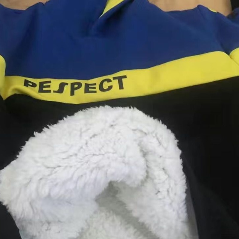 2 Pieces Kids Boys Hoodie & Pants Outfit Letter Long Sleeve Set Casual Fashion Cool Winter Fall 7-13 Years Blue Beige4