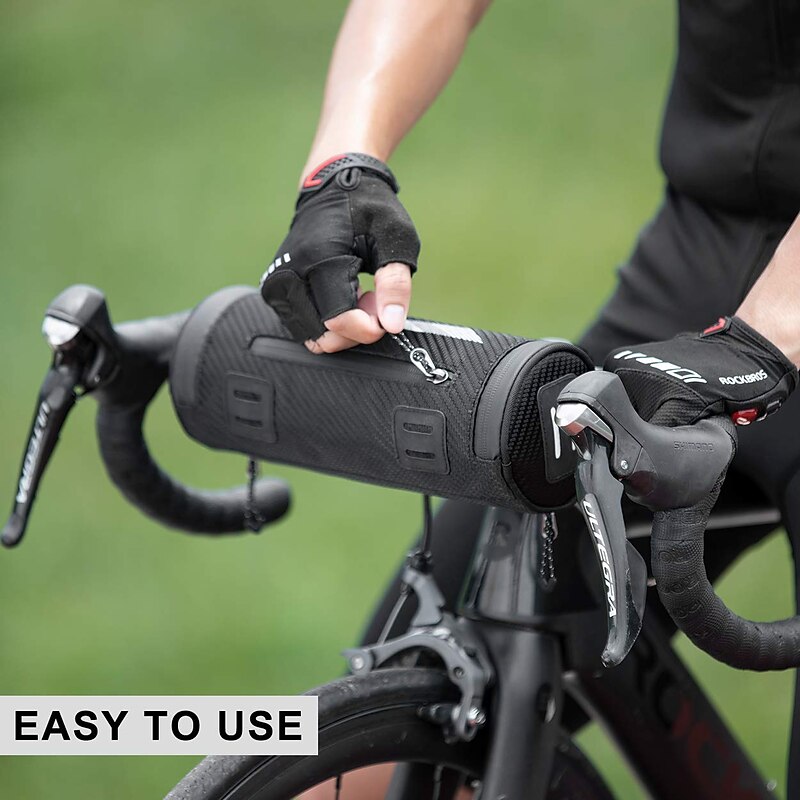 ROCKBROS Bike Handlebar Bag Adjustable Waterproof Portable Bike Bag Nylon Bicycle Bag Cycle Bag Bike / Bicycle Cycling3