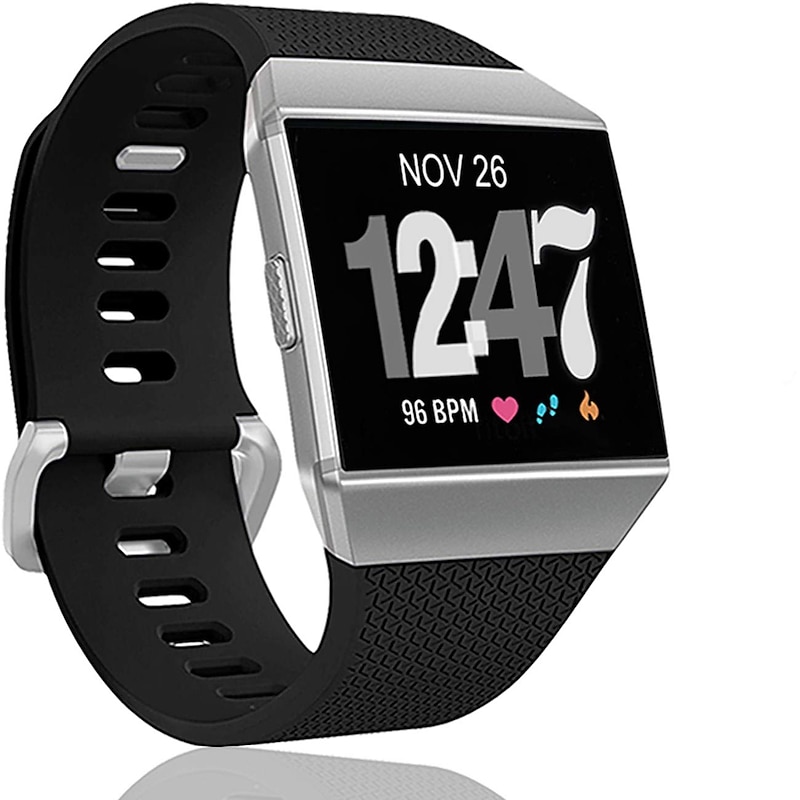 Watch Band for Fitbit Ionic Silicone Replacement  Strap Soft Breathable Sport Band Wristband2