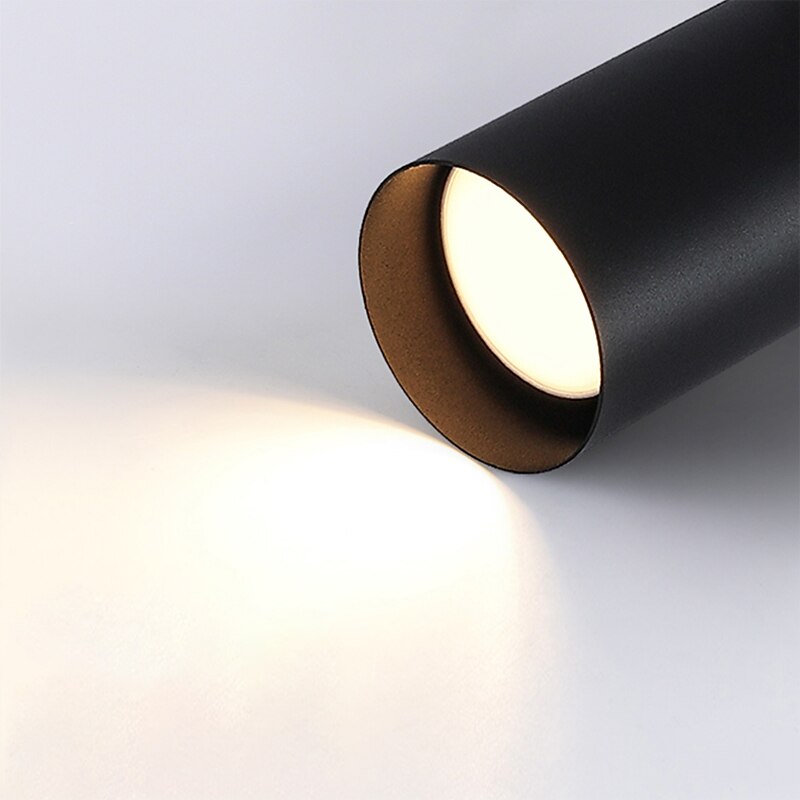 LED Ceiling Lights Dimmable 20cm LED Flush Mount Ceiling Light Bar 3000-6000K 5W Acrylic Simple Lamp for Bedroom Hallway Kitchen Gallery Low Ceilings Areas Black White3