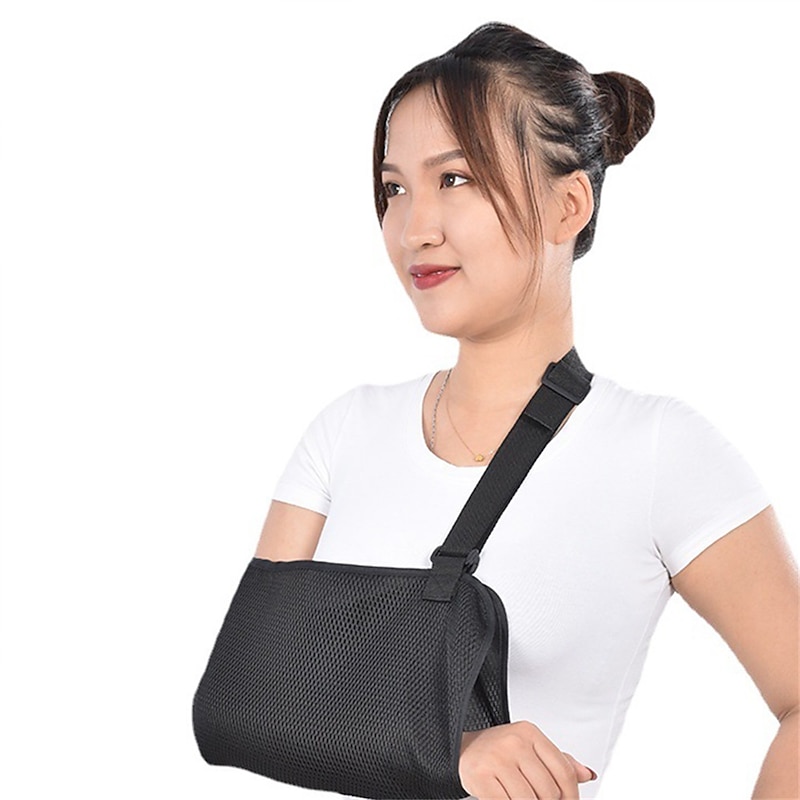1PCS Forearm Sling Shoulder Elbow Joint Adjustable Sling Mesh Breathable Shoulder Neck Wrist Bracket Arm Arm Fixed Strap2