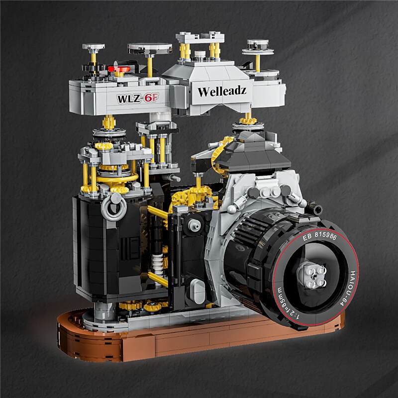 Building Blocks Camera Adult Building Set Construction Brick Set Best Gift for Adult Teens Collectible Model Digital Camera to Build 1027pcs3