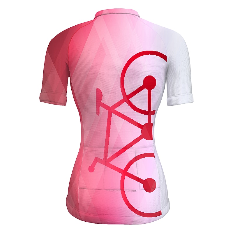 Women's Cycling Jersey Graphic Funny Short Sleeve Bike Jersey Top with 3 Rear Pockets Mountain Bike MTB Road Bike Cycling Quick Dry Reflective Strips Back Pocket Moisture Wicking Sports Yellow Dark3
