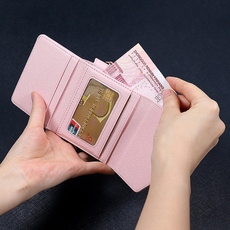 Phone Case For Samsung Galaxy Z Flip 6 Z Flip 5 Z Flip 4 Z Flip 3 Wallet Case Bumper Frame Full Body Protective with Wrist Strap Solid Colored PU Leather3