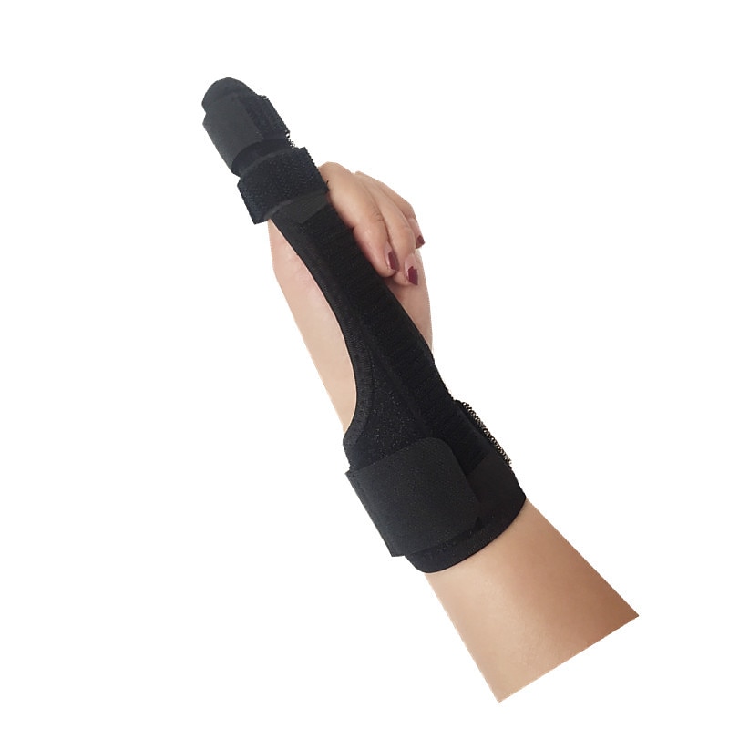 1pc Finger Splint Fracture Sprain Protector Finger Tendon Rupture Sheath With Steel Plate Fixation With Bone Fracture Stent3