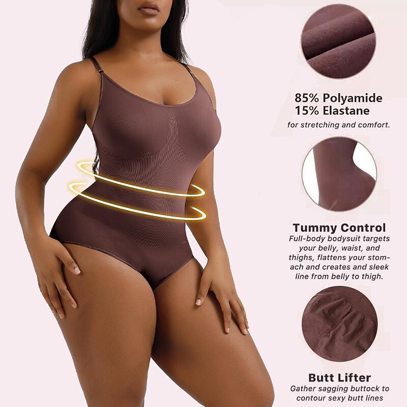 Shapewear for Women Tummy Control Full Bust Body Shaper Bodysuit Butt Lifter Thigh Slimmer3