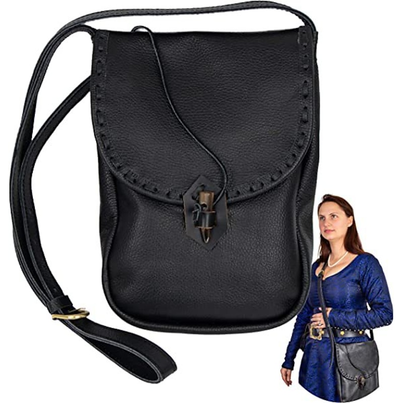 Medieval Renaissance Bag Pouch Cross Body Bag Pirate Viking Ranger Archery Fancy Dress Women's Celtic Viking Fantasy Masquerade Party / Evening Adults' Bag
