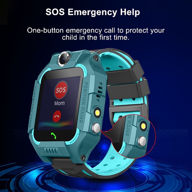Q19 Smart Watch 1.44 inch Kids Smartwatch Phone Timer Call Reminder Compatible with Android iOS IP 65 Kid's Heart Rate Monitor Information3