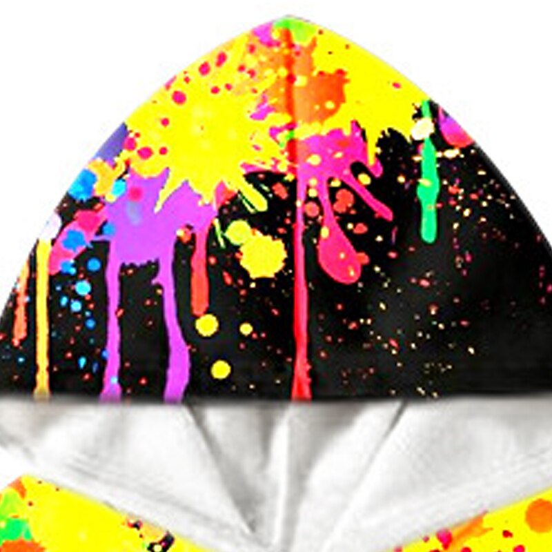 2 Pieces Kids Boys Hoodie & Pants Outfit Graphic Long Sleeve Pocket Set Casual Fashion Daily Winter Fall 7-13 Years Black3