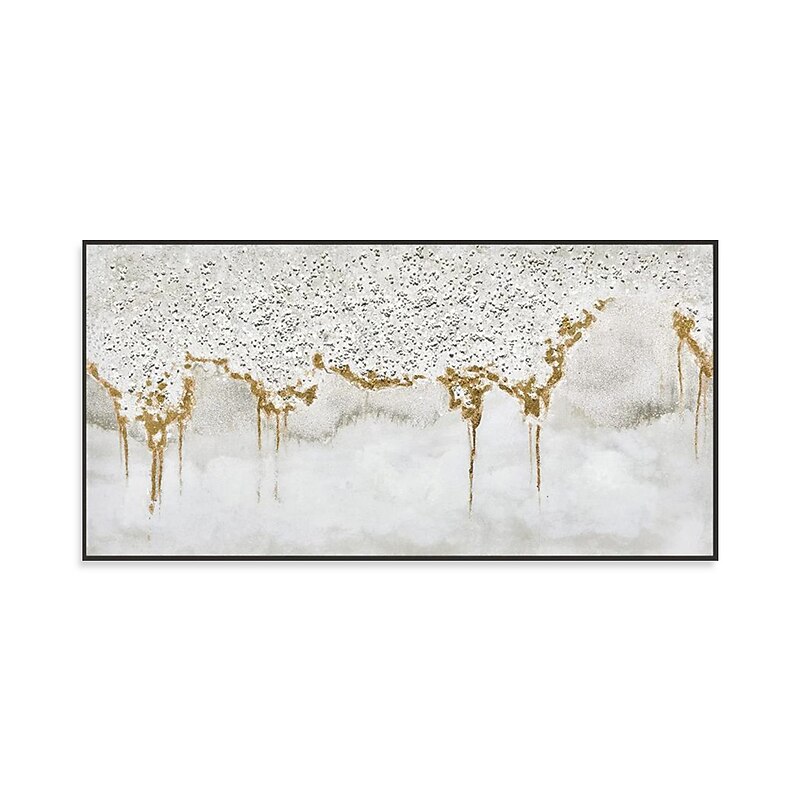 Handmade Oil Painting Canvas Wall Art Decoration Modern Abstract Gold for Home Decor Rolled Frameless Unstretched Painting4