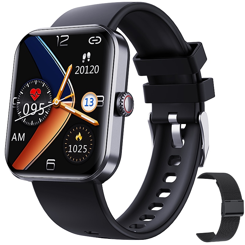 Smart Watch for Men - Full Touch Screen Sport Fitness Watch, IP67 Waterproof, Bluetooth Compatible with Android & iOS