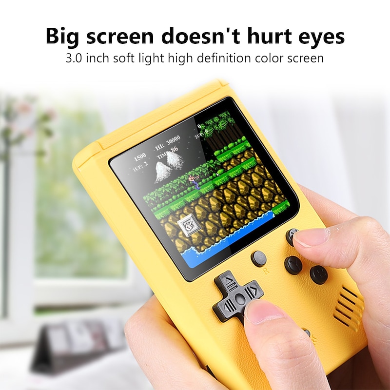 500 In 1 3 Inch LCD Video Toy Gaming Player Mini Handheld Games Toys Game Console For Kids Portable Game Playing Machine3
