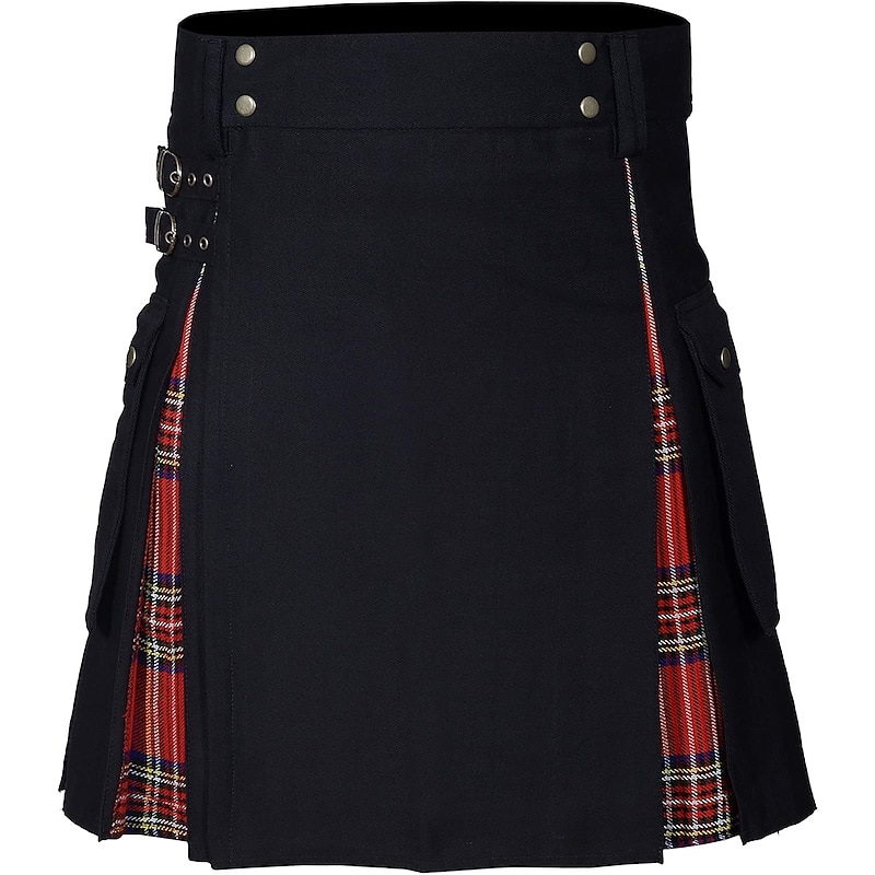Retro Vintage Punk & Gothic Scottish Utility Kilts Fancy Dress Men's Celtic Masquerade Party / Evening Adults' Skirts4