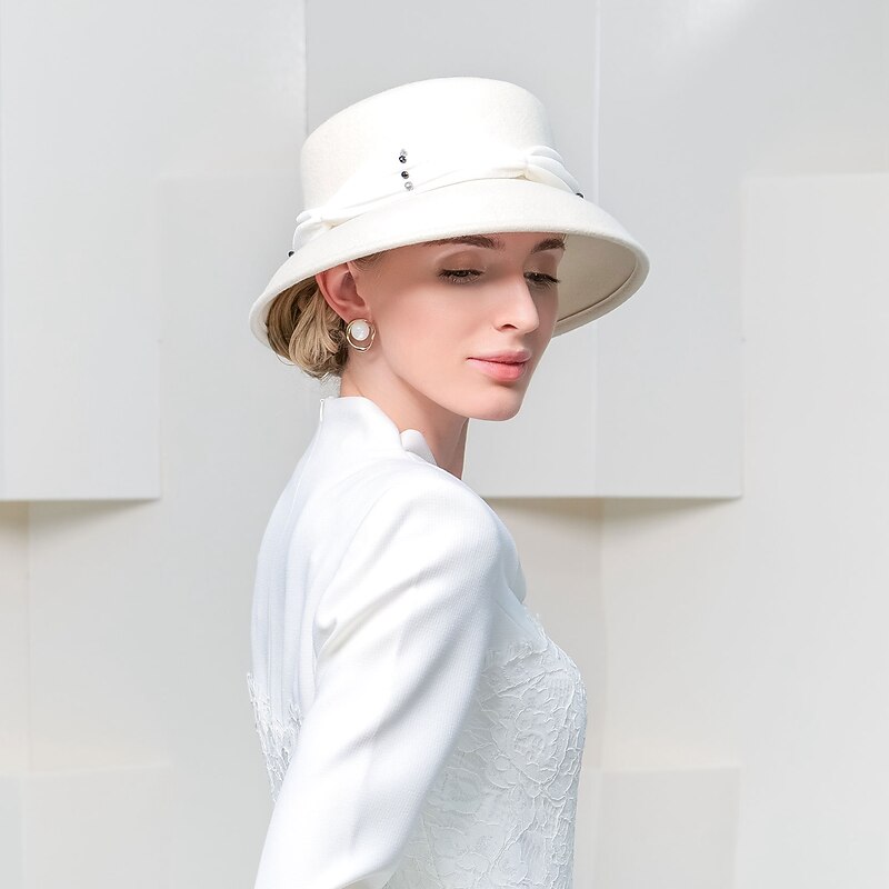 Bohemian Beach Straw Headwear / Straw Hats with Satin Bowknot Casual / Holiday Headpiece/ Sun Protection4