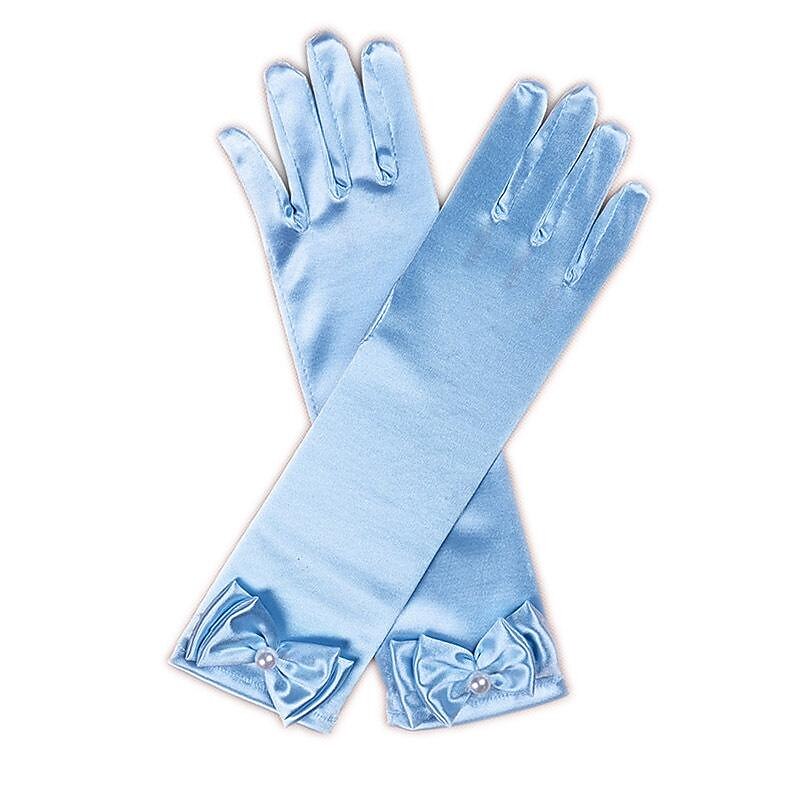 Frozen Princess Belle Elsa Gloves Girls' Movie Cosplay Accessories Flower girls Sleeves Gloves World Book Day Costumes4