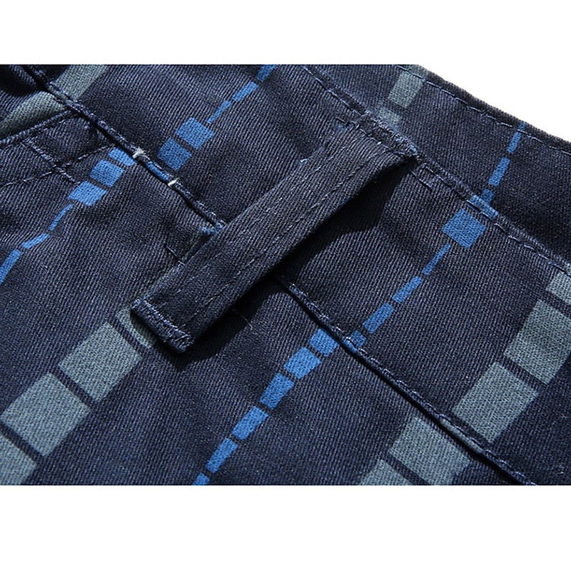 Men's Chino Shorts Bermuda shorts Work Shorts Pocket Print Graphic Prints Comfort Outdoor Daily Going out Cotton Blend Fashion Streetwear Black Wine3