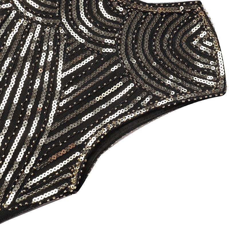 Roaring 20s 1920s Cocktail Dress Flapper Dress Dress The Great Gatsby Sequins Tassel Fringe Fancy Dress Girls' Halloween Carnival Masquerade Wedding Wedding Guest Event / Party Kid's Dress Homecoming4