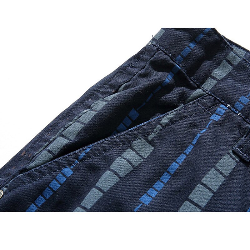 Men's Chino Shorts Bermuda shorts Work Shorts Pocket Print Graphic Prints Comfort Outdoor Daily Going out Cotton Blend Fashion Streetwear Black Wine4