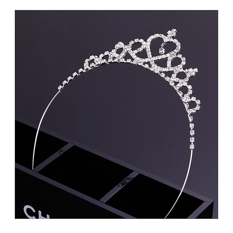 Frozen Fairytale Princess Elsa Crown Crystal tiara Cosplay Movie Cosplay for Girls' Kid's Carnival Masquerade3