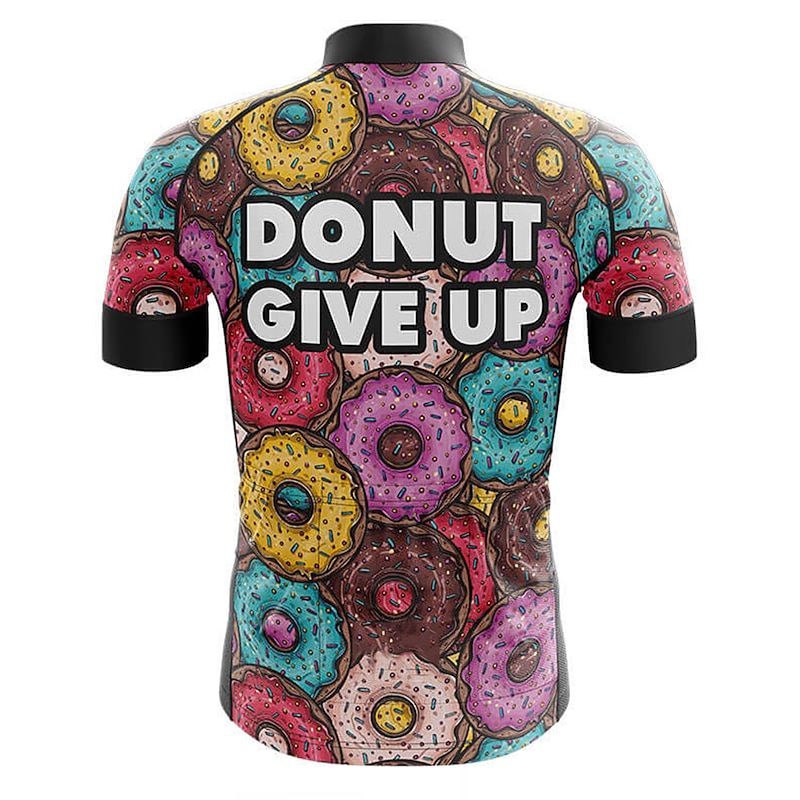 Men's Cycling Jersey Graphic Funny Short Sleeve Bike Jersey Top with 3 Rear Pockets Mountain Bike MTB Road Bike Cycling Quick Dry Reflective Strips Back Pocket Moisture Wicking Sports White Red Dark3