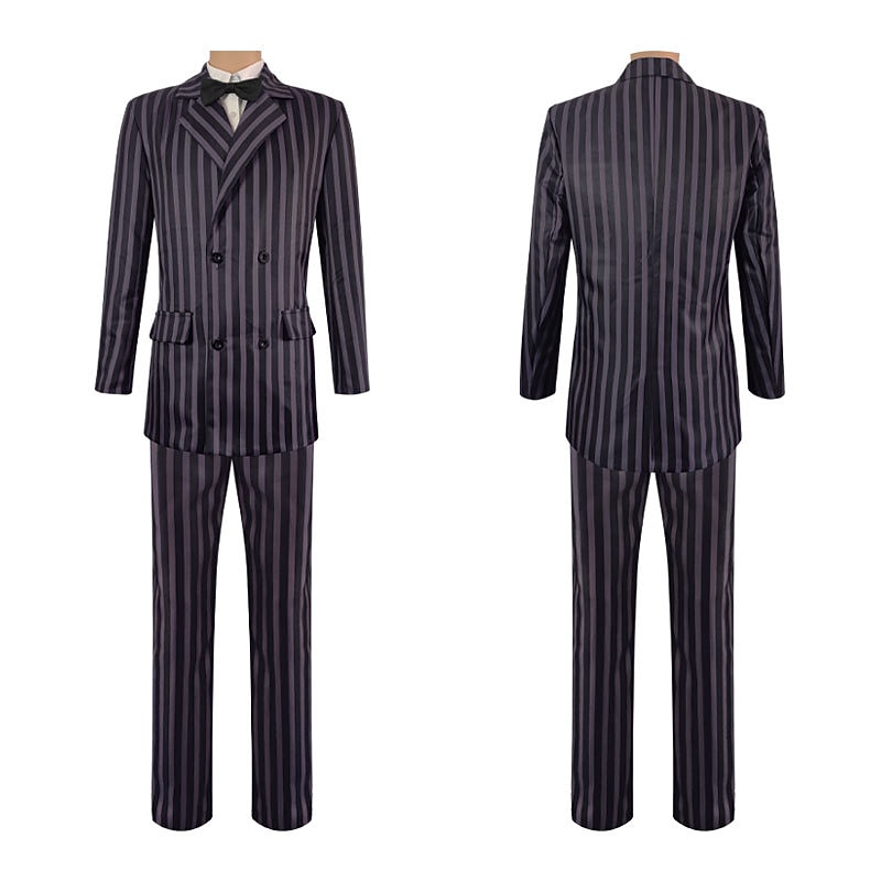 Gothic Horror Dark Academia Coat Blouse / Shirt Pants Gothic Movie Cosplay for Men's Adults' Masquerade